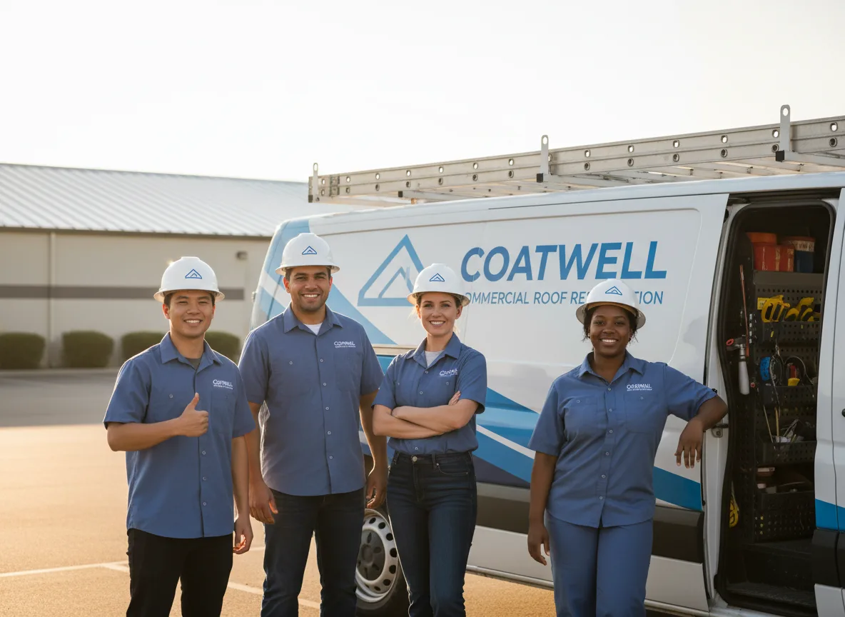 Commercial roof coating company in Edison, GA